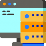 Web hosting icon
