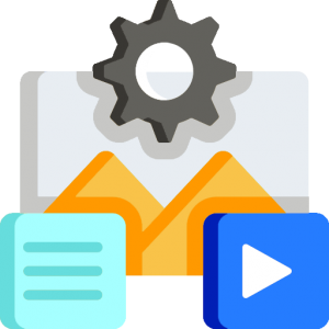 Content management illustration