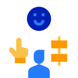 User experience illustration