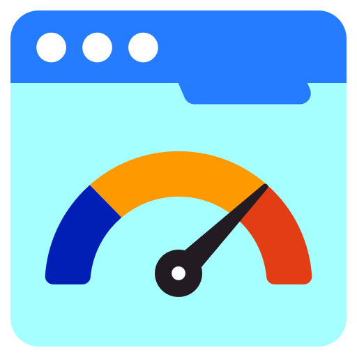 Website speed concept